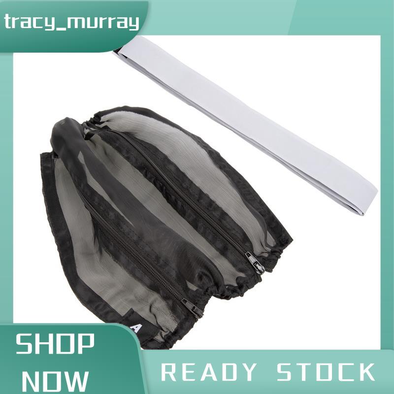 tracy_murray Zipper-Type Nylon Mesh Cover Chassis Dust Water Proof Net Cover Protection for TT-01 TT
