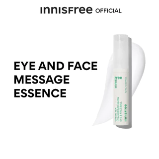 [เอสเซนส์รอบดวงตา] innisfree Green tea seed eye & face ball (10ml) ลดอาการบวม ลดถุงใต้ตา ลดรอยดำ เพิ่มกระจ่างใส