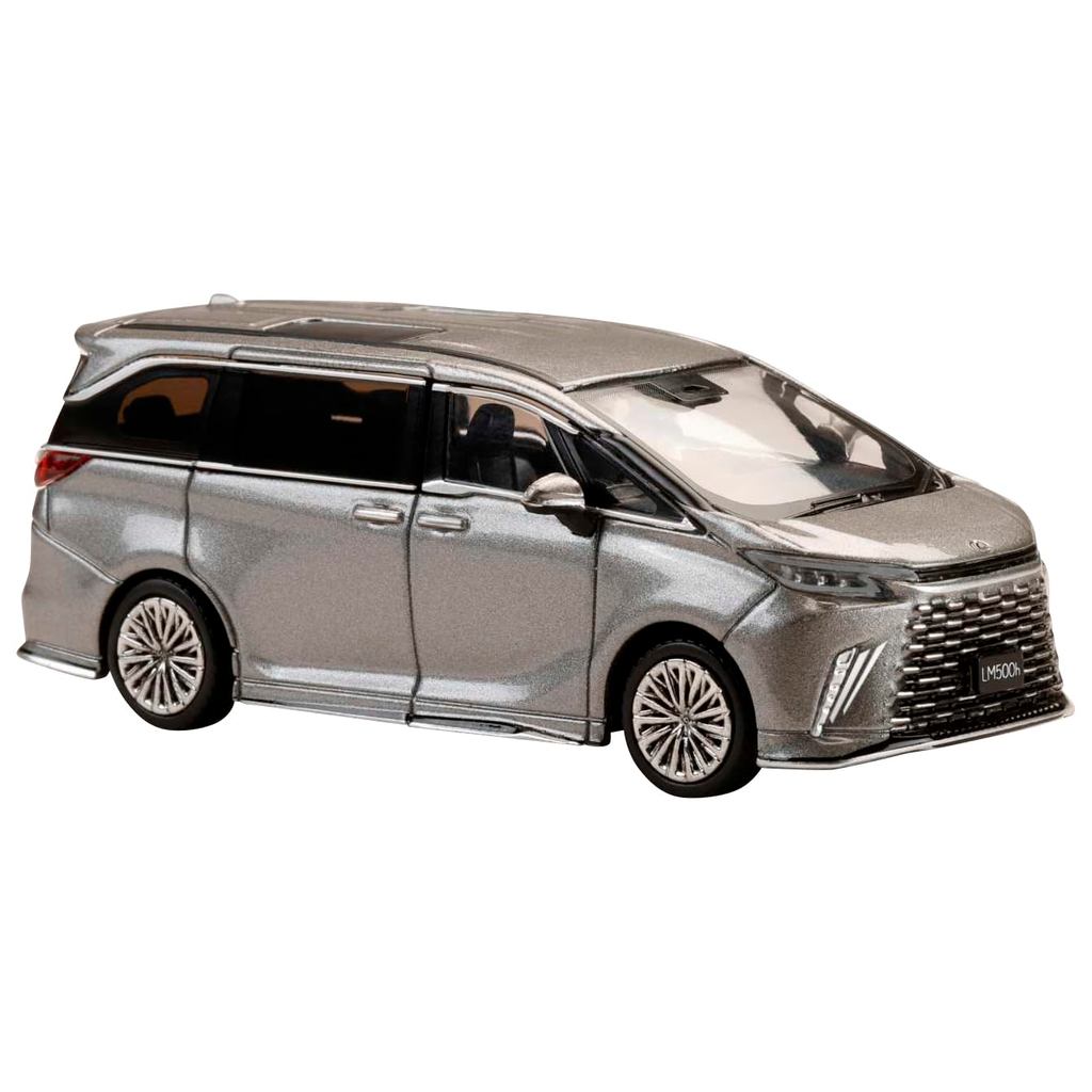1/64 Lexus LM Custom Version 6-Seater 500h (RHD) / Black Interior Sonic TitaniumDirect from Japan

