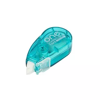 ONE เทปลบคำผิด Correction Tape 5 มม.x6 ม. สีเขียว (แพ็ค2อัน) CT023