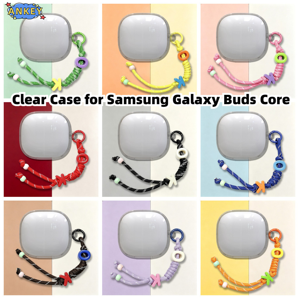 Compatible with Samsung Galaxy Buds Core Wireless Bluetooth Earbuds Transparent TPU Case Galaxy Buds