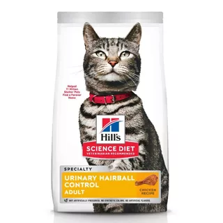 [เซตสุดคุ้ม] Hill's Science Diet Urinary Hairball Control อาหารแมว 1-6 ปี 1.6 กก. ( 2 ถุง)