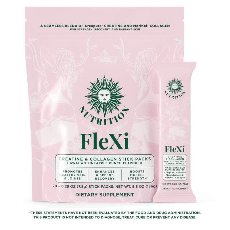 พร้อมส่ง จัดส่งรวดเร็ว พร้อมส่ง แป้งคอลลาเจน CREATINE ขายดี FleXi CREATINE & COLLAGEN20 Bars8190026