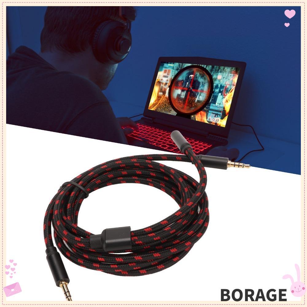 BORAG Chat Link Cable, 3.5 มม. Plug and Play Chat Adapter Cable, ยืดหยุ่น 270 ซม./8.9ft สายสัญญาณเสี