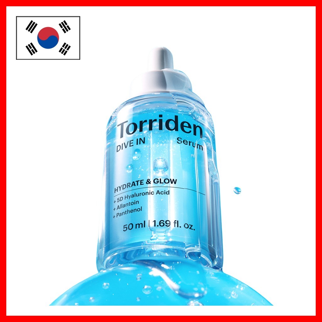 [torriden] Dive In Serum, 50ml, 1pc / Korean Dive In Serum / Intense Moisture / ของแท้ 100% โดย hot 