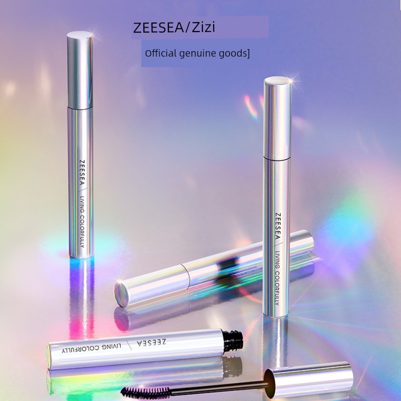 มาสคาร่า มาสคาร่ากันน้ำ ZEESEA มาสคาร่าดัดผมสีสันสดใสกันน้ํายาวดัดผมติดทนนาน Non-Smudge หญิงท่าทางอย
