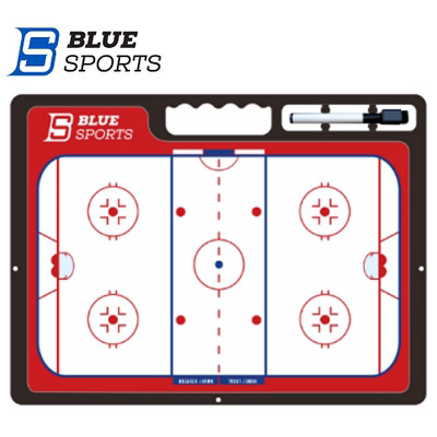 ของแท้ BLUESPOTS Ice Hockey Coach Tactical Board Coach Portable Tactical Board Technology Explanatio