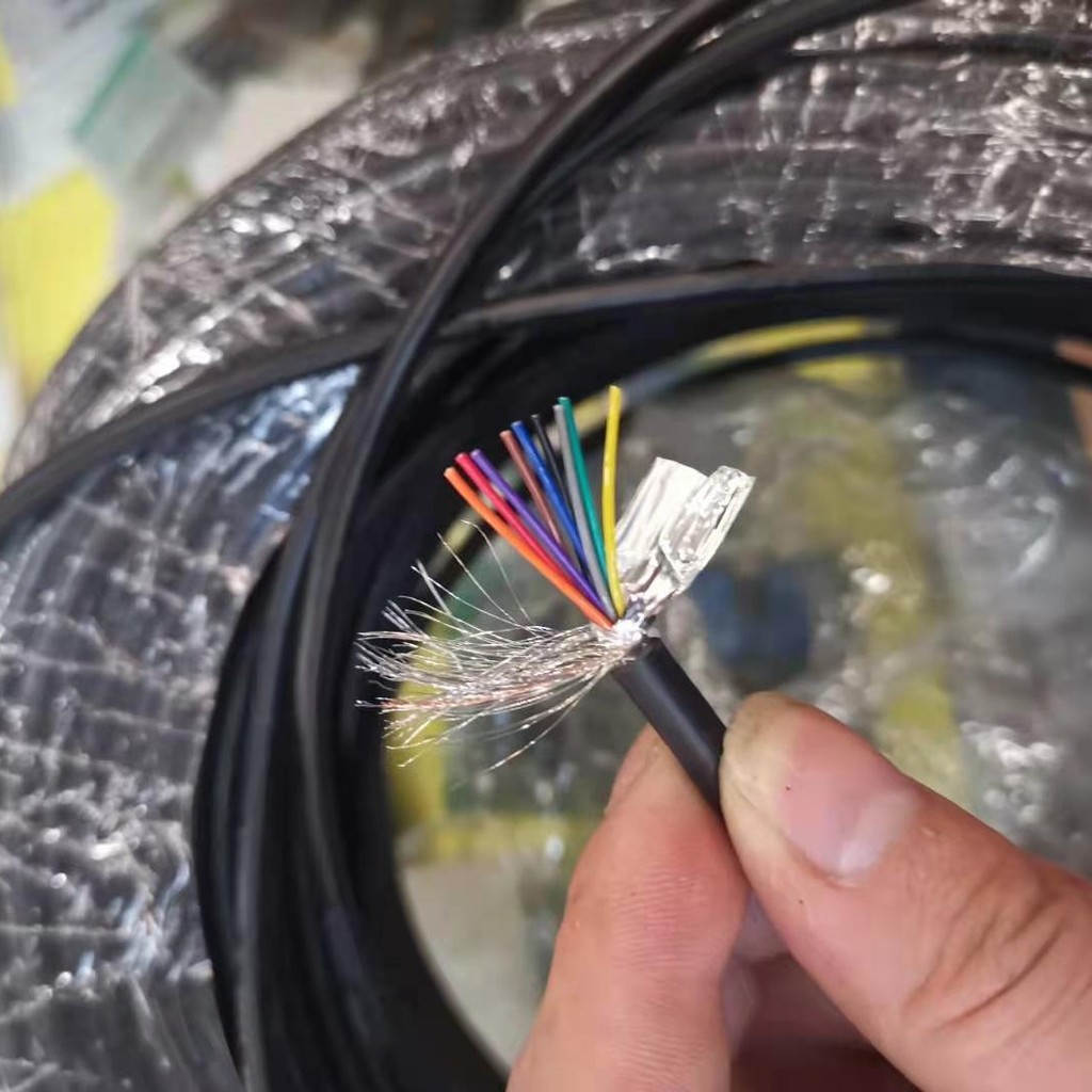 9C + 1 + B Shielding Line 232 Serial Shielding Line 9-Core Control Line 28AWG สัญญาณสาย 9-Core Shiel