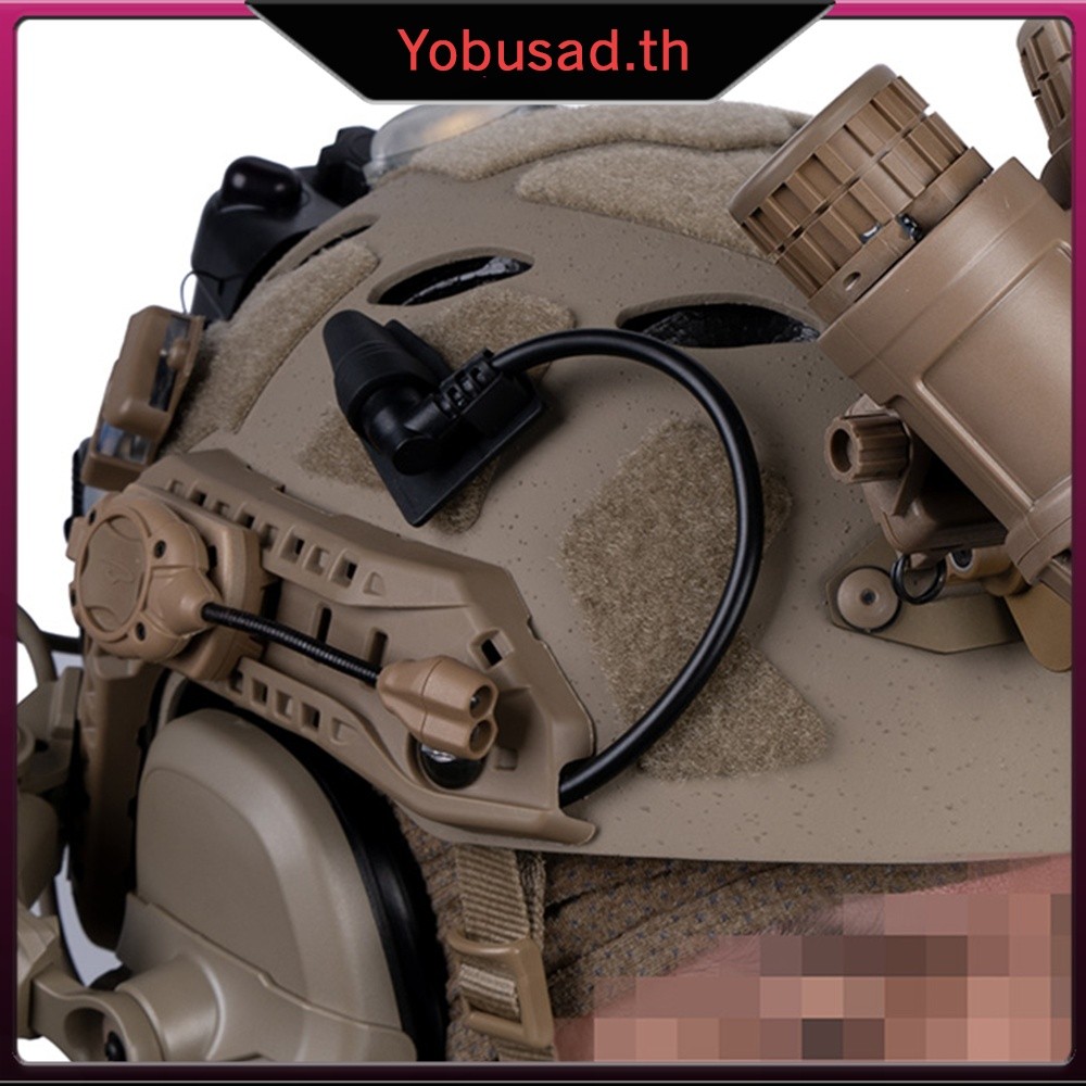 [Yobusad.th] NVG ฐานอะแดปเตอร์ปลั๊กไฟน้ําหนักเบาฐานยึดติดตั้งง่ายแบตเตอรี่ Pack Cable Connector Moun