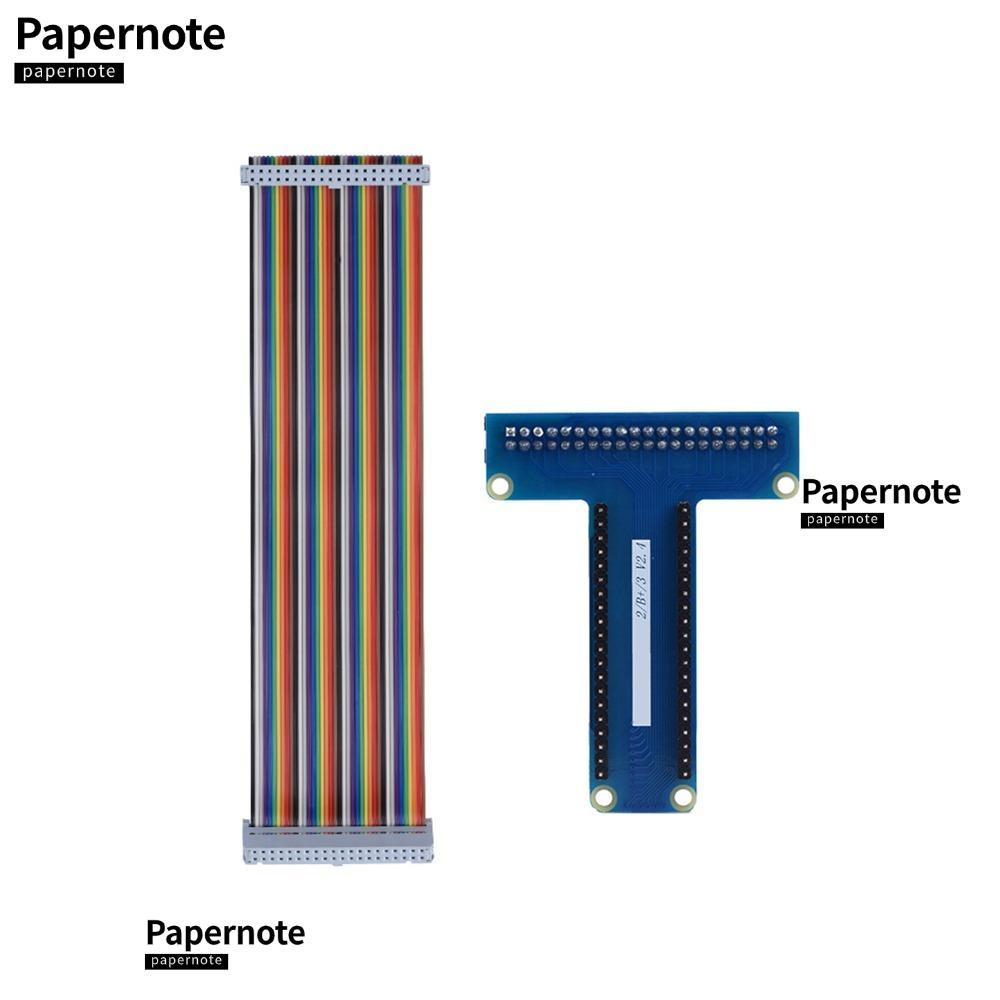 PAPERNOTE T ประเภท GPIO, 40Pin Ribbon Cable ใช้งานง่าย GPIO Extension Board, อะแดปเตอร์ GPIO ใช้งานไ