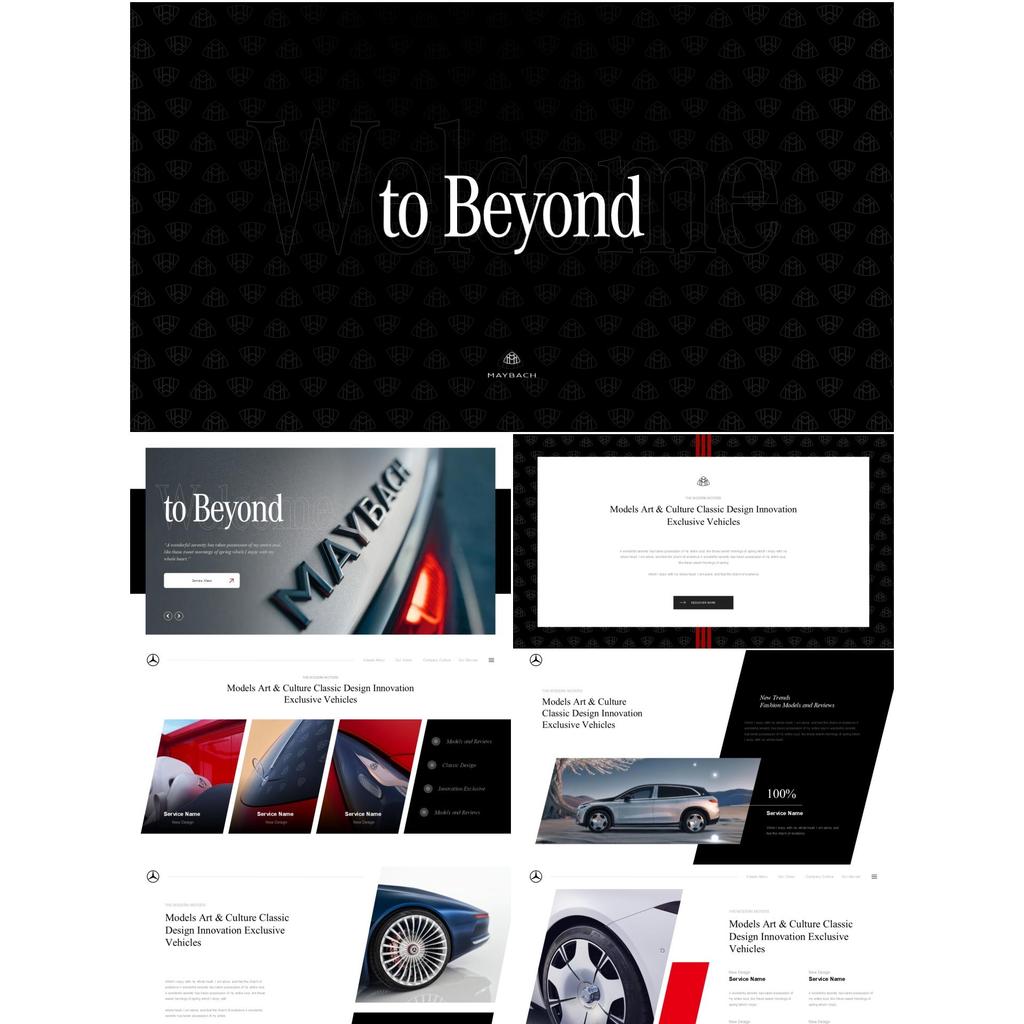 Mercedes Mercedes Mercedes Mercedes Mercedes Mercedes Benz Maybach ppt Template