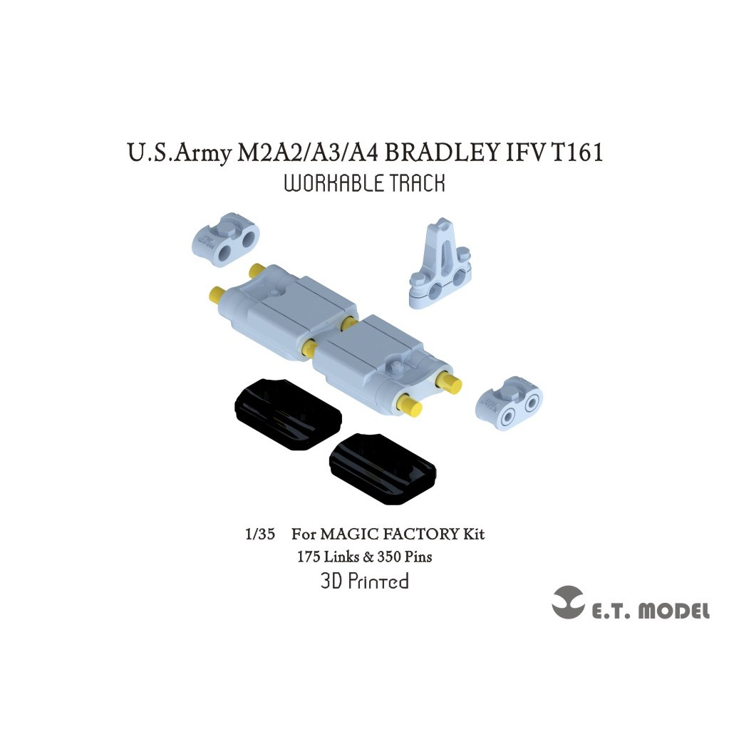 ETmodel P35-416 US Army M2A2/A3/A4 Bradley Infantry Chariot T161 Movable Track