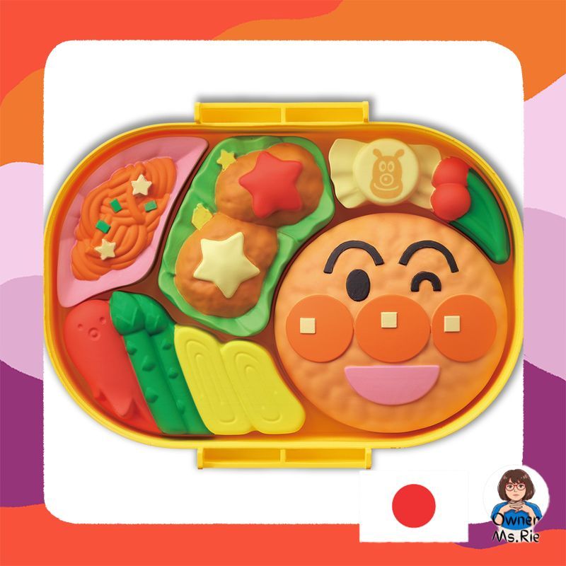 SEGA FAVE Anpanman Bento Puzzle Toy for Kids Educational Playset