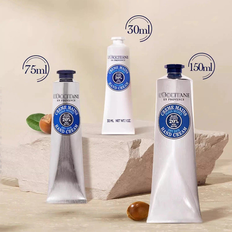 [แนะนำ]LOccitane Creme Mains Shea Butter 20% Hand Cream For Dry Or Damaged Skin30/75 ml ล็อกซิทาน ครีมทามือ.
