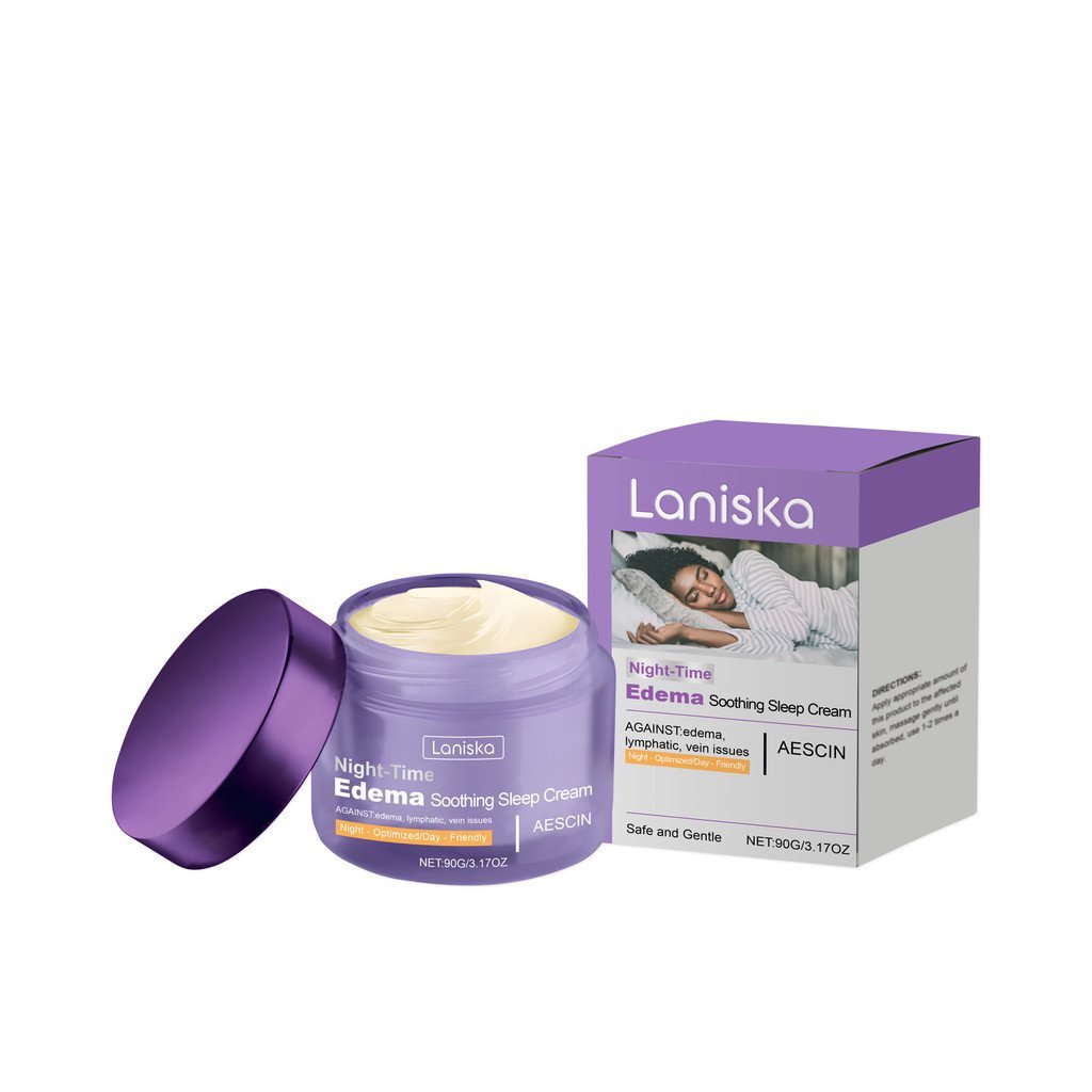 Laniska Night Smoothing Care Cream สมุนไพรสูตรอ่อนโยน ก่อนนอน ทาให้ความชุ่มชื้น สบาย Sleep Night Cre