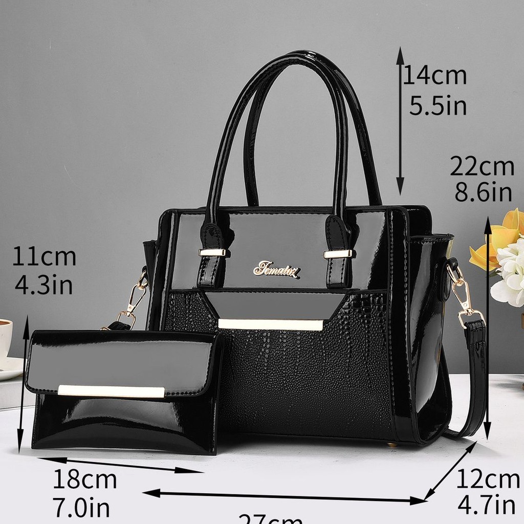 [ks1184.th] Shop Promotion Child-Mother Bag New Ladies Cross-Body Large-capall Fashion Handbag Shoul
