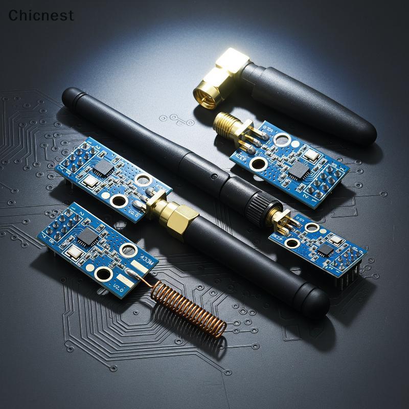 [Chc] CC1101 433MHz RF โมดูลไร้สายเสาอากาศ SMA เสียงรบกวนต่ําสําหรับโครงการระบบการจัดการที่จอดรถอัจฉ