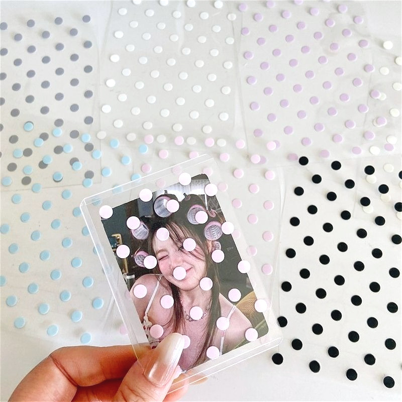 Ins สีสันจุดความงาม Transfer สติกเกอร์กันน้ํา Decals สําหรับแก้วเคสโทรศัพท์ DIY ของขวัญอุปกรณ์ตกแต่ง