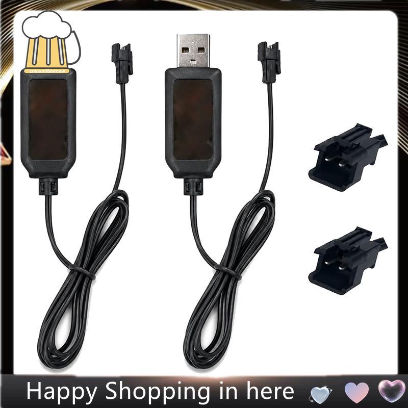 4 ชิ้น 3.7 โวลต์เครื่องชาร์จแบตเตอรี่ RC รถสมาร์ทป้องกันสําหรับของเล่น RC Li-Ion Charger ในตัวตัวบ่ง