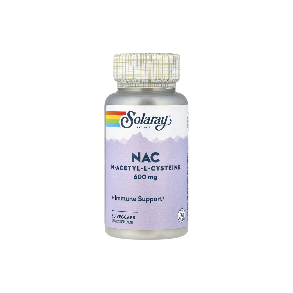 Solaray, NAC, 600 mg, 60 VegCaps