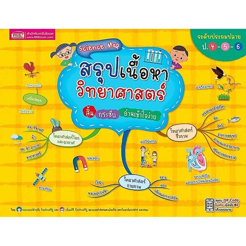 Se-ed (ซีเอ็ด) : หนังสือ Science Map สรุปเนื้อหาวิทยาศาสตร์ สั้น กระชับ อ่านเข้าใจง่าย ระดับประถมปลาย ป.4-5-6