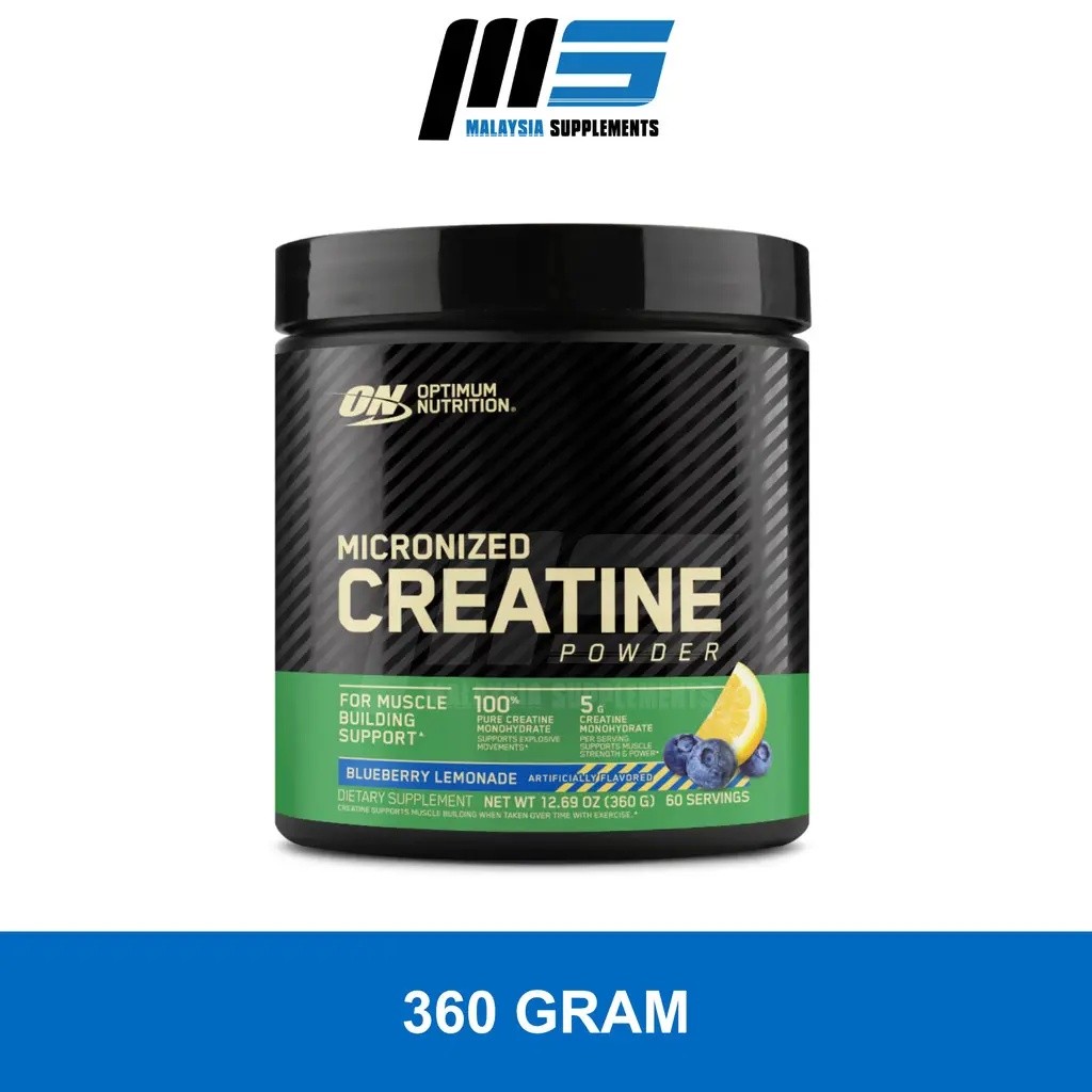 Optimum Nutrition Micronized Creatine Powder (360g) [FLAVORED]