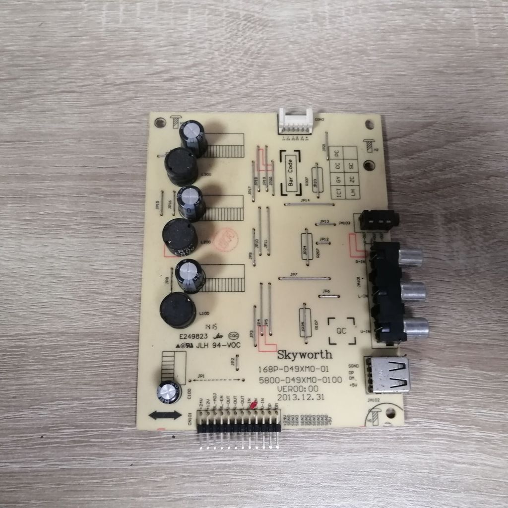 ถอดชิ้นส่วน Chuangwei 49E710U Backlight บอร์ดกระแสไฟคงที่ 168P-D49XM0-01 5800-D49XM0-0100 คลังสินค้า