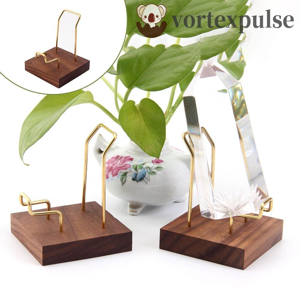 VORTEXPULSE Mineral Stand Home Office Show Room Home Decoraition Ores Agate Rocks Rack