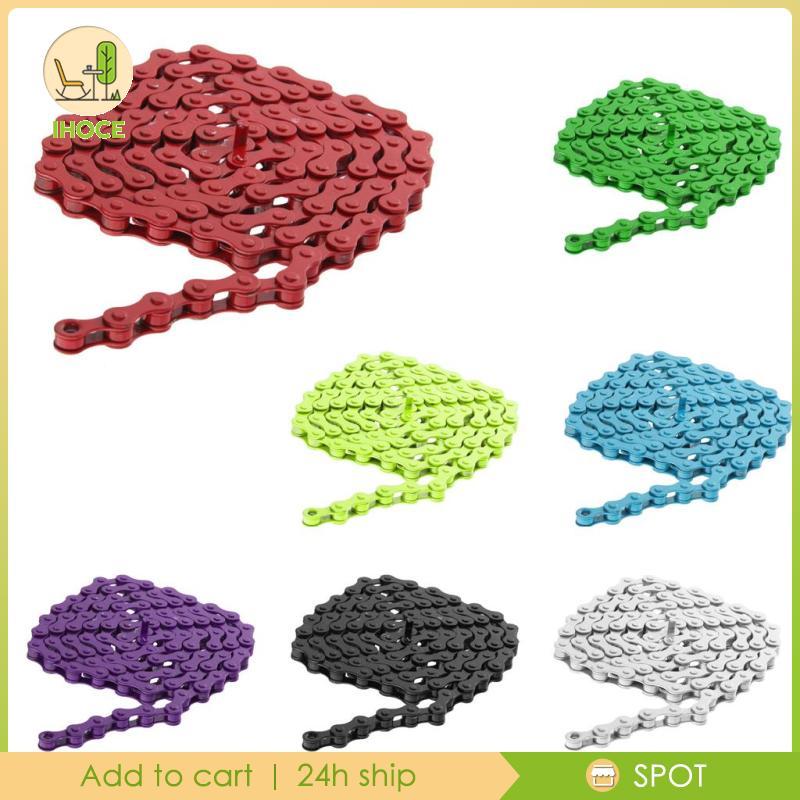 [Ihoce] Single Speed BMX Fixie Fixie Fix Gear Bike Bicycle Cycle Colourful Chain 96 Links