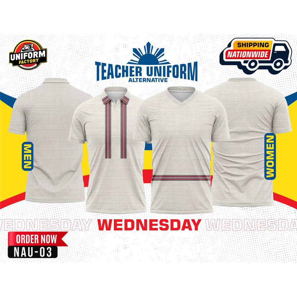 Deped Tshirt Teacher Uniform Monday To Hursday Deped Polo Shirt