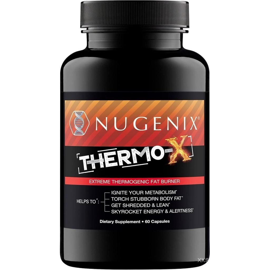 Nugenix Thermo-X: Thermogenic Fat Burner for Men, Metabolsm Booster, 60ct