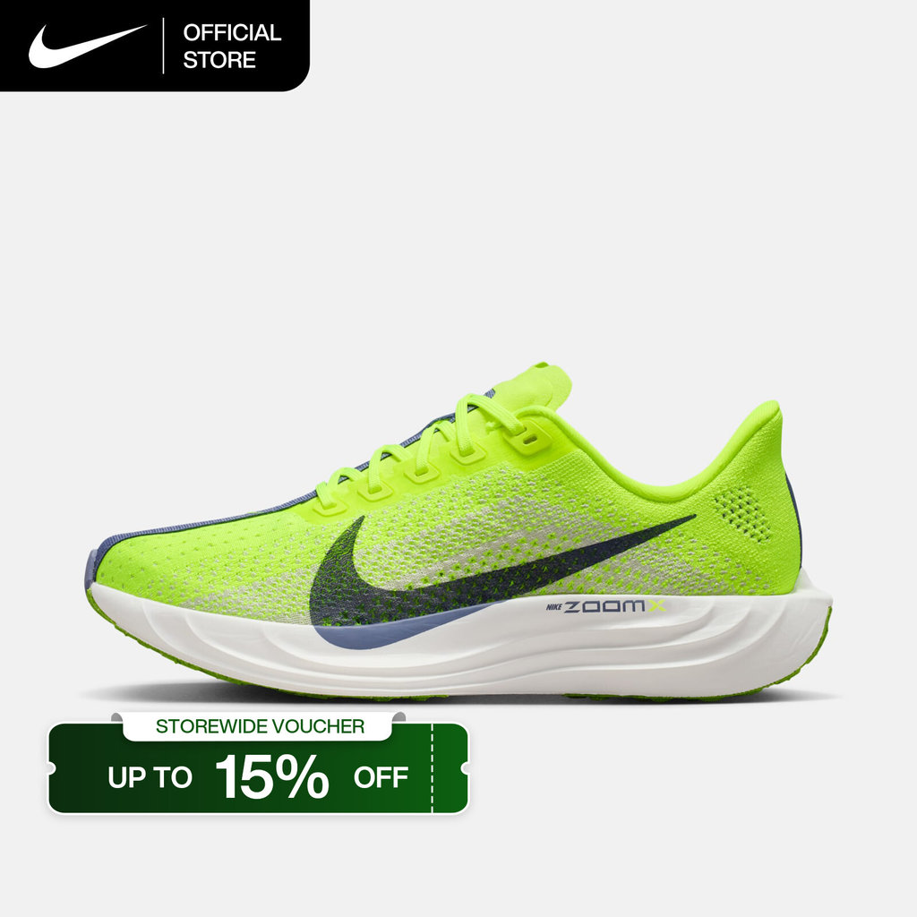 Nike Women's Pegasus Plus Road Running Shoes - Volt [FQ7261-703]