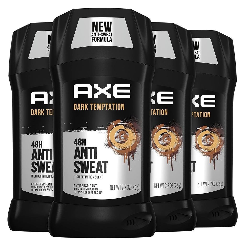 AXE Mens Antiperspirant Stick, ความสดชื่นยาวนาน, DarkTemptationAllDayFreshSway 48 ชั่วโมง Antiperspi