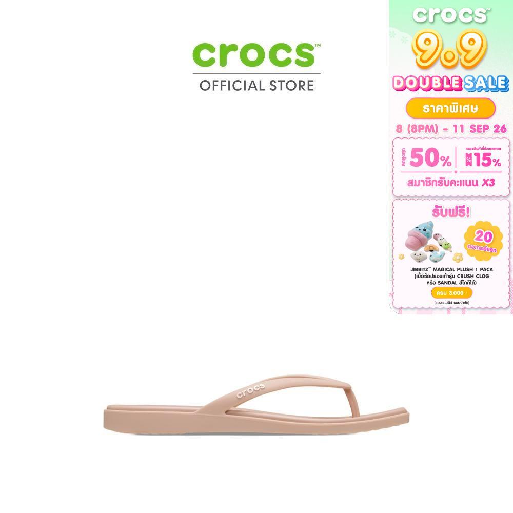 CROCS รองเท้าแตะผู้หญิง MIAMI FLIP รุ่น 211435-7AF - PINK CARAMEL