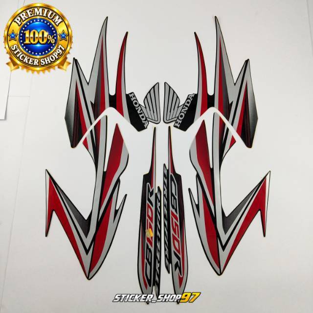 Honda cb150r cb 150 r 2013 แถบสีดํารายการเต็มมาตรฐานคุณภาพโรงงานเดิม