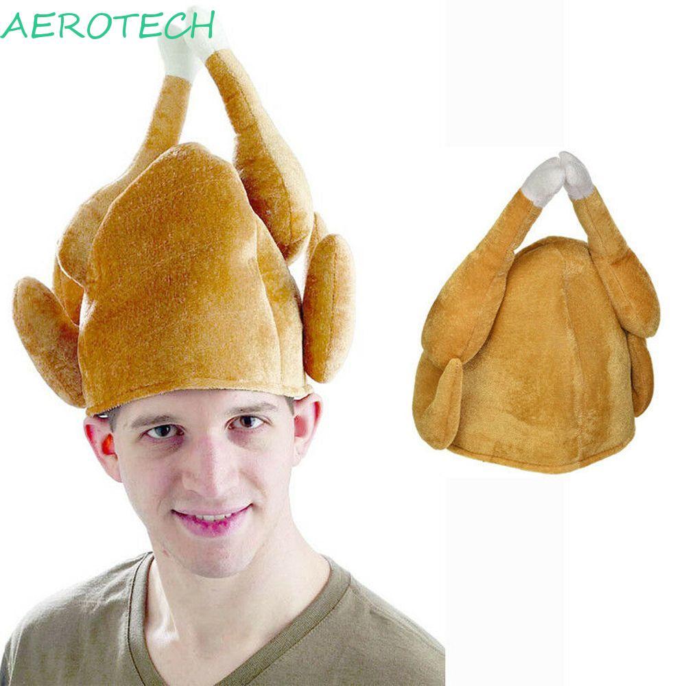 AEROTECH Festival Costume Soft Funny Roasted Caps