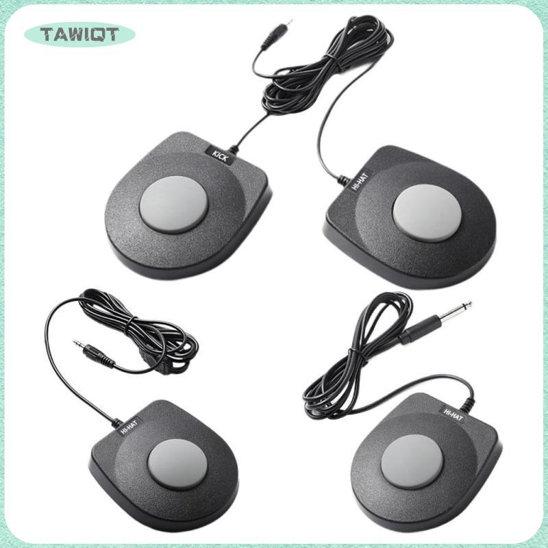[tawiqt.th] Compact Sustain Pedal Drum Set Pedal Piano Sustain Pedal Music Instrument Parts สําหรับเ