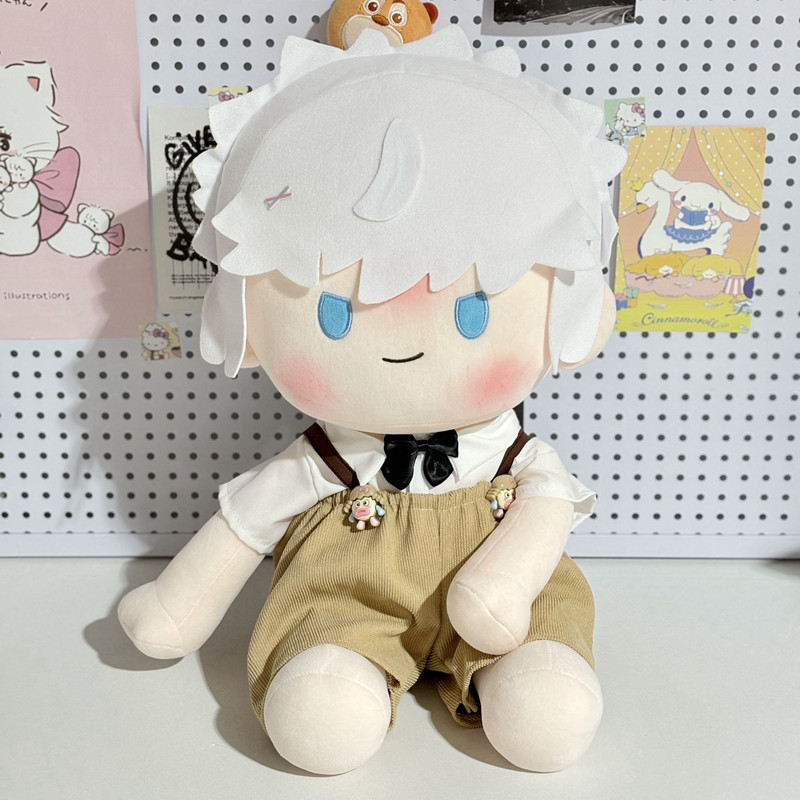 20cm40cm Boy Series เสื้อผ้า Body ชุดตุ๊กตานั่ง Attures อาวุโส Uniqlo Ichiban ตุ๊กตาชายผ้าฝ้ายหวานรา