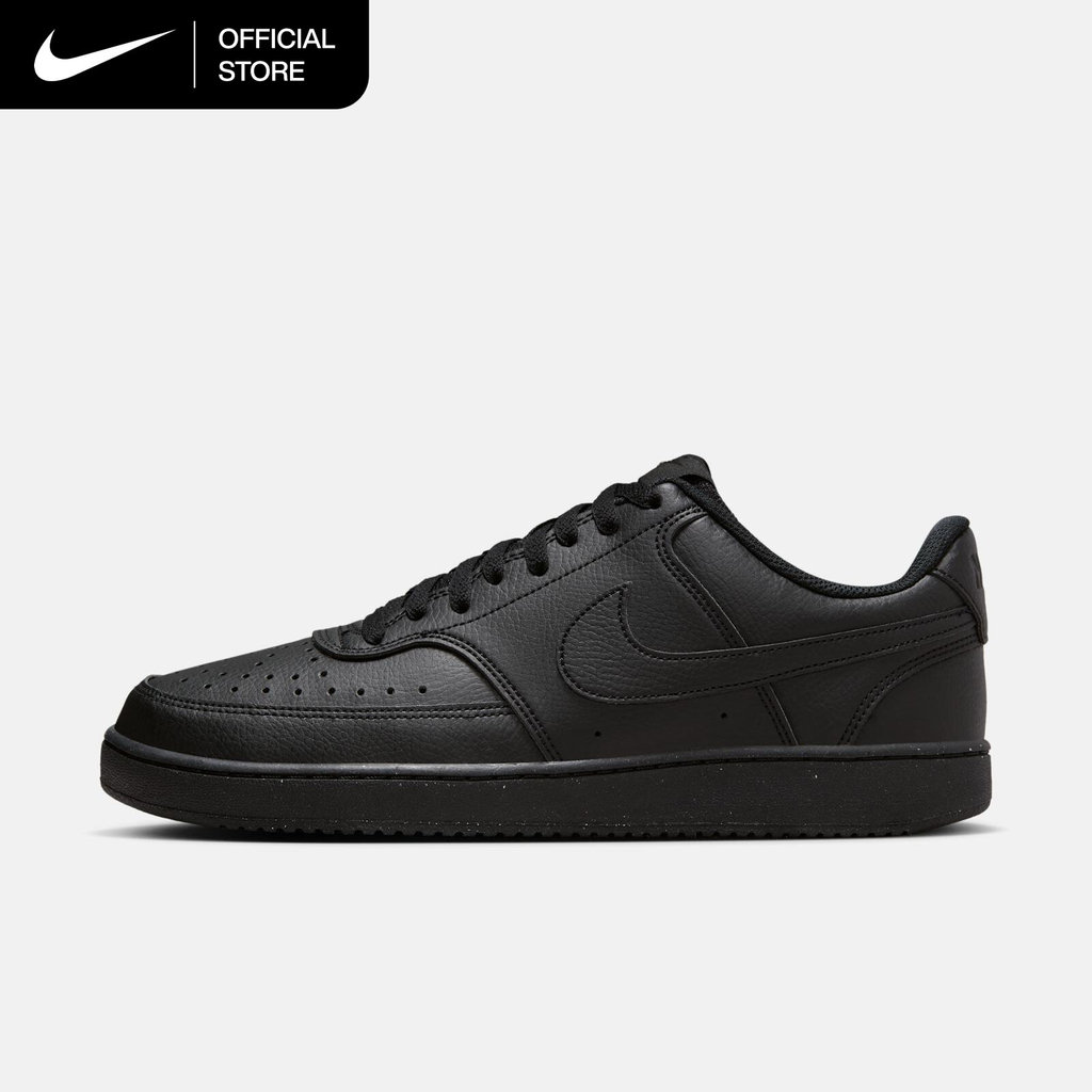 Nike Men's Court Vision Low Next Nature Shoes - Black [DH2987-002]