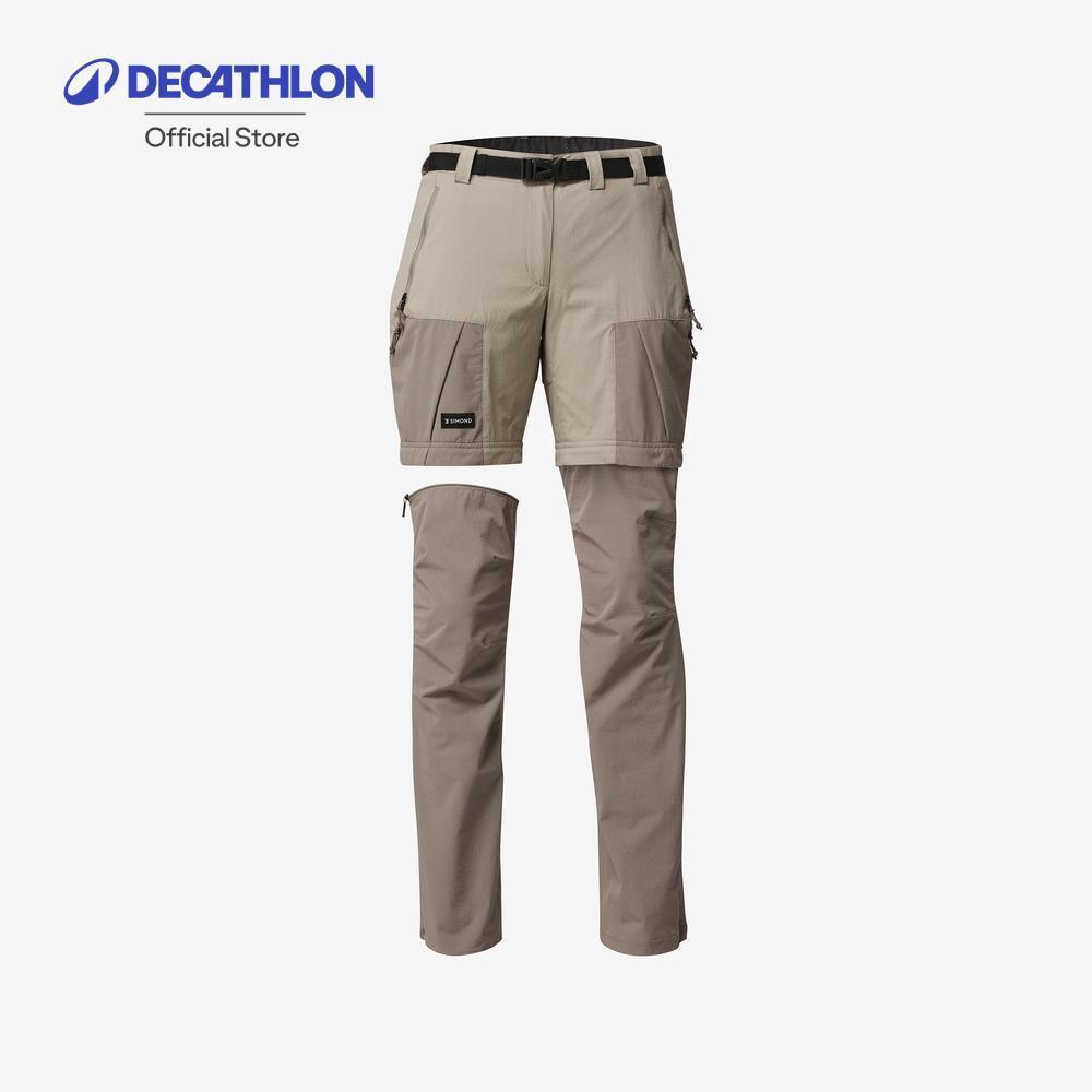 Decathlon Trou Zip Off Mt500 Women กางเกงเดินป่าถอดขาได้สำหรับผู้หญิง รุ่น Zip Off Mt500