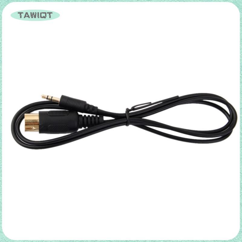 [tawiqt.th] Kenwood Car Stereo Radio CD Changer Port to 3.5mm Aux Audio Adapter Cable