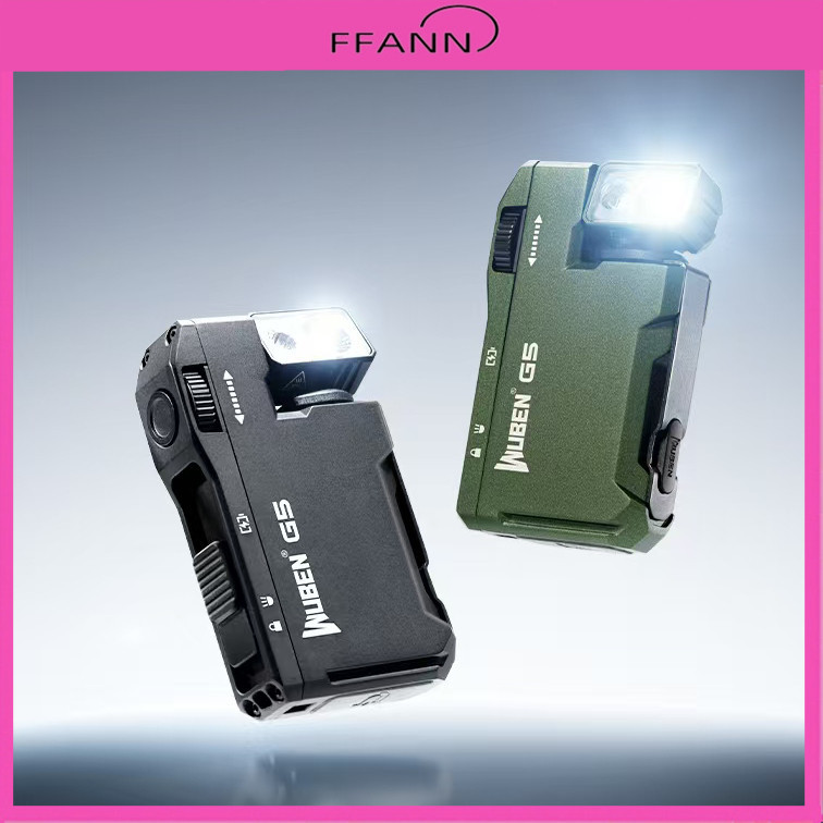 Wuben G5 ไฟฉายแสงแรง ขนาดกะทัดรัด พกพาได้สะดวก เหมาะสำหรับงานกลางแจ้งและสถานการณ์ฉุกเฉิน