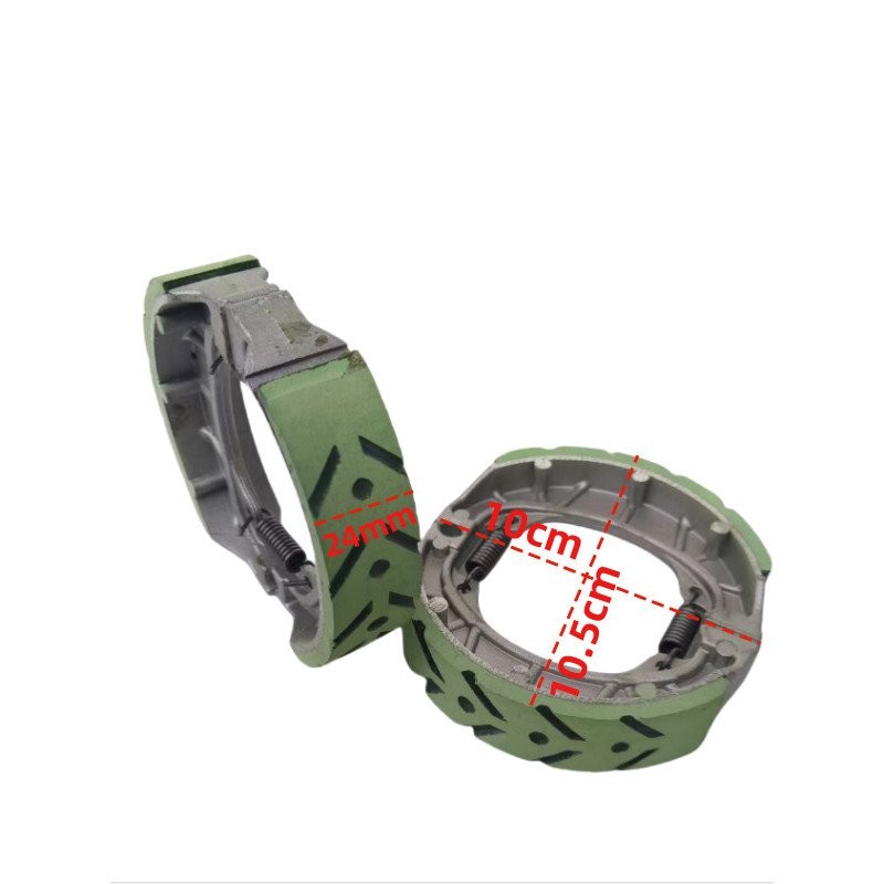 Pad เบรคเบรค Pad เบรคบล็อกรองเท้า CG125 ไฟฟ้า 110 รถจักรยานยนต์เบรค Pad กลองเบรค OO50