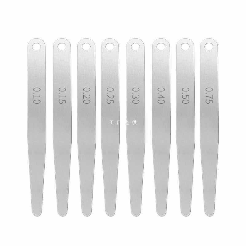 Gap Gauge Valve High-Precision Feeder Gauge Fierce Steel Single-Piece Set 0.02-16E3X ความหนา Gauge W