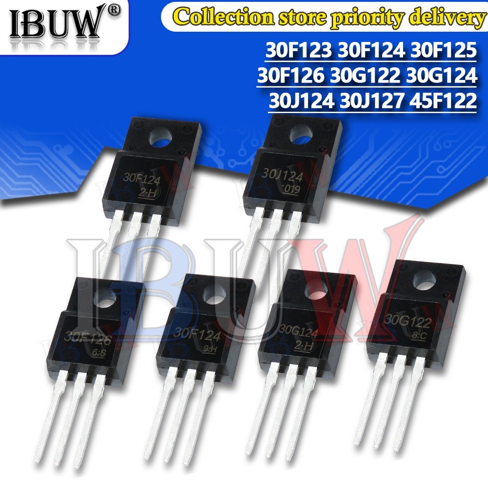 10PCS GT30F123 GT30F124 GT30F125 GT30J124 GT30J127 GT45F122 30F123 30F124 30F125 30F126 30G122 30G12