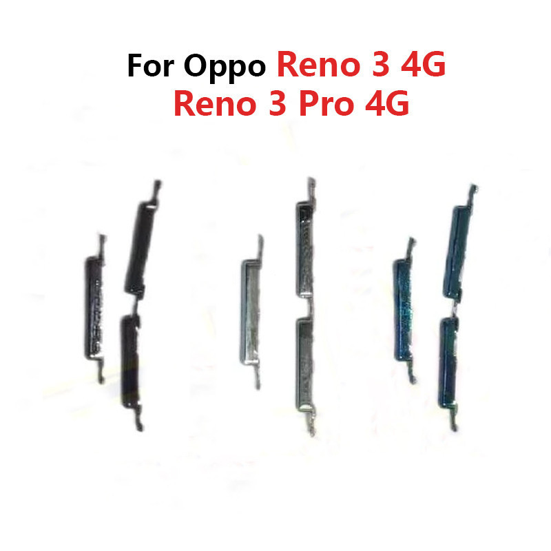 สายดิ้นปุ่มปรับระดับเสียงเปิดปิดสําหรับ Oppo Reno 3 Reno 3 Pro 4G