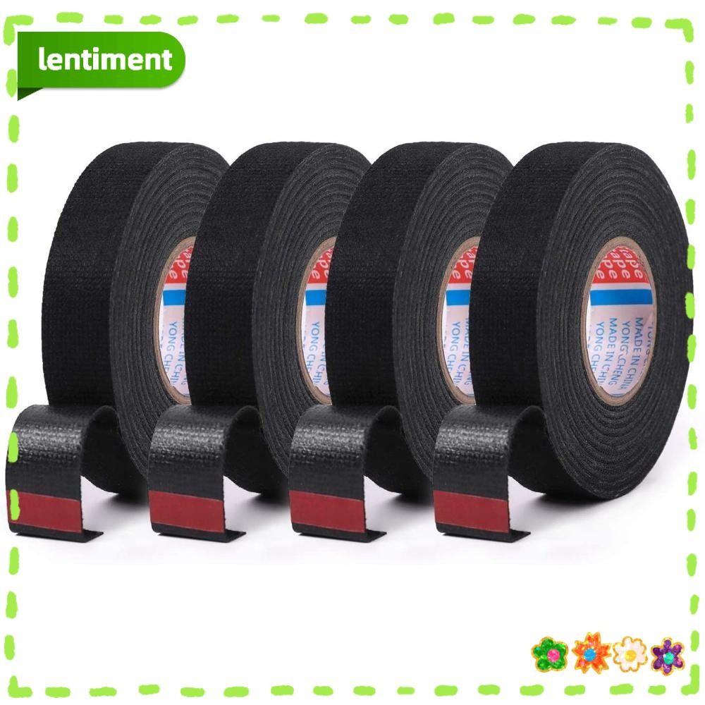LENTIMENT Wire Look Tape, Cable Fix Cloth Wire Harness Tape, Automotive Heat-proof Insulation Tape