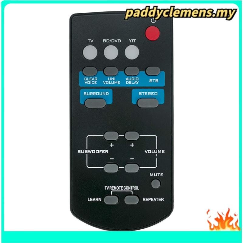 FSR60 WY57800 เปลี่ยนรีโมทคอนโทรลสําหรับ Soundbar ATS-1010 YAS-101 YAS-101BL YAS-CU201 ATS1010 YAS10