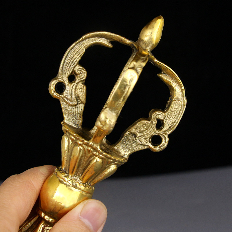 ทองแดงขนาดใหญ่ Five-Strand Vajra 5-Strand Vajra Vajra Vajra Vajra Vajra Puba Pestle
