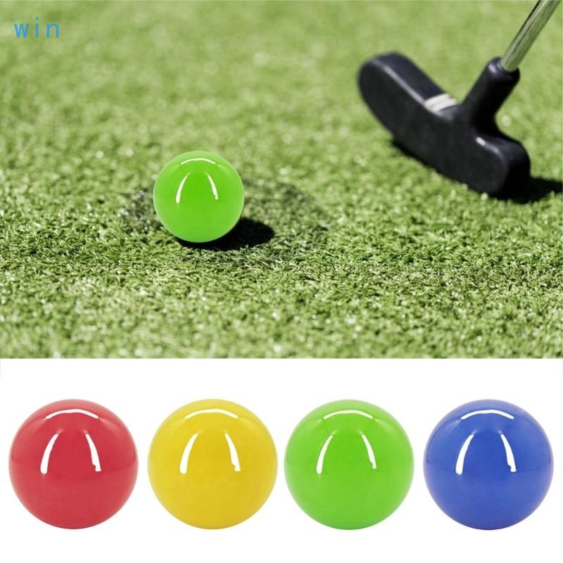 Win เส้นผ่านศูนย์กลาง 6 ซม. 2 36in Multi-Color อุปกรณ์เสริม Park Golf Balls Park Golf Tee Clip